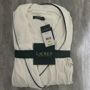 Ralph Lauren Cream Long Robe